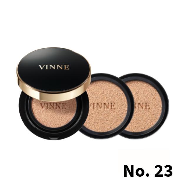VINNE Essence Radiance Cushion 15g (#21 Beige Clair · #23 Beige Naturel) (8 possibilités)