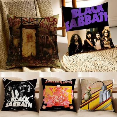 B-schwarz S-sabbath Kissenbezug Milbenschutz Unsichtbarer Reißverschluss Sofa Bett