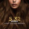 BBLUNT Salon Secret High Shine Hair Colour Honey Light Golden Brown 130G Pack of 1 Long Lasting
