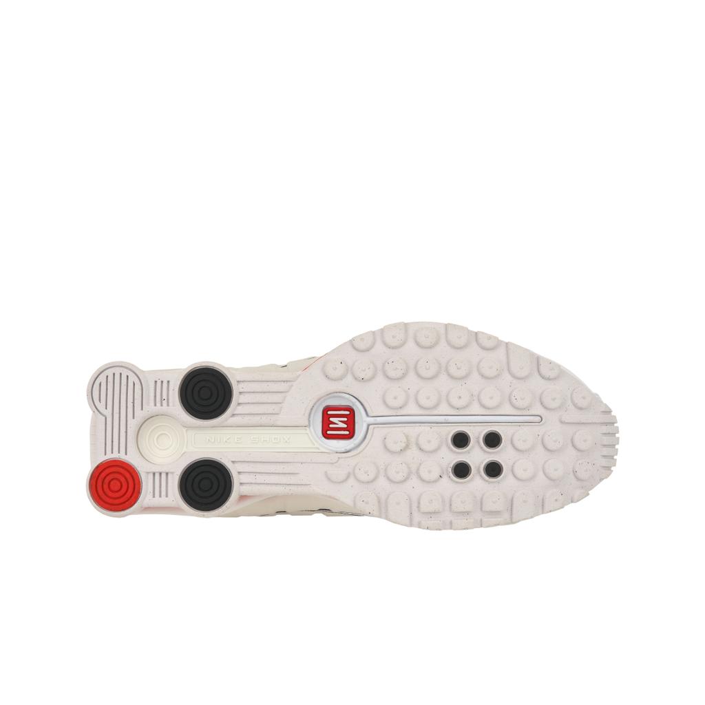 Nike Tênis Feminino Shox R4 Phantom Vermelho Picante Branco Creme AR3565-103
