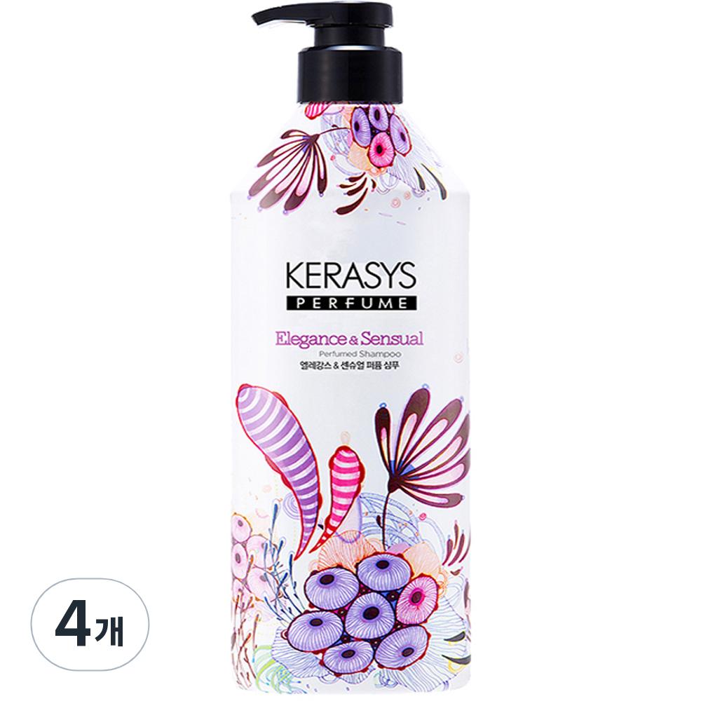 

Kerasys Perfume Shampoo Elegance and Sensual Fragrance, 980ml, 4 pieces