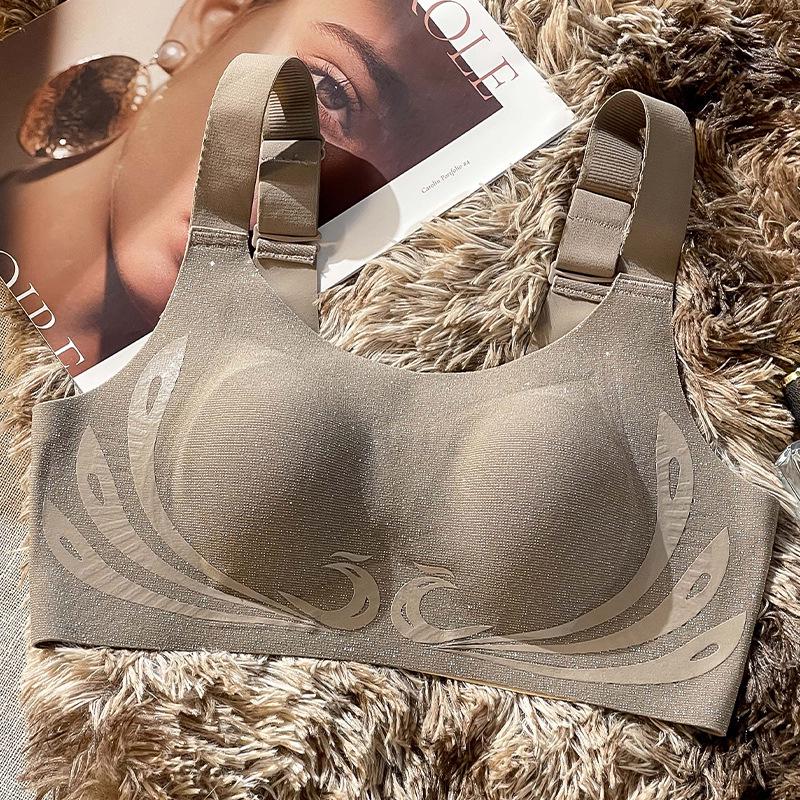 

Бесшовный лифтинг-бра с ушками кролика большого размера для женщин 3XL (160-180 lbs)