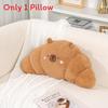 Cartoon Animal Plush Pillow With Embroidered Design For Relaxing Home Decor