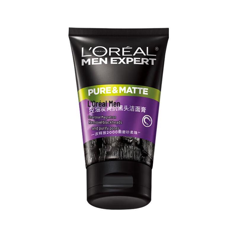

L Oréal Men Expert Hydra Energetic Charcoal Anti-Blackhead Cleanser 100ml