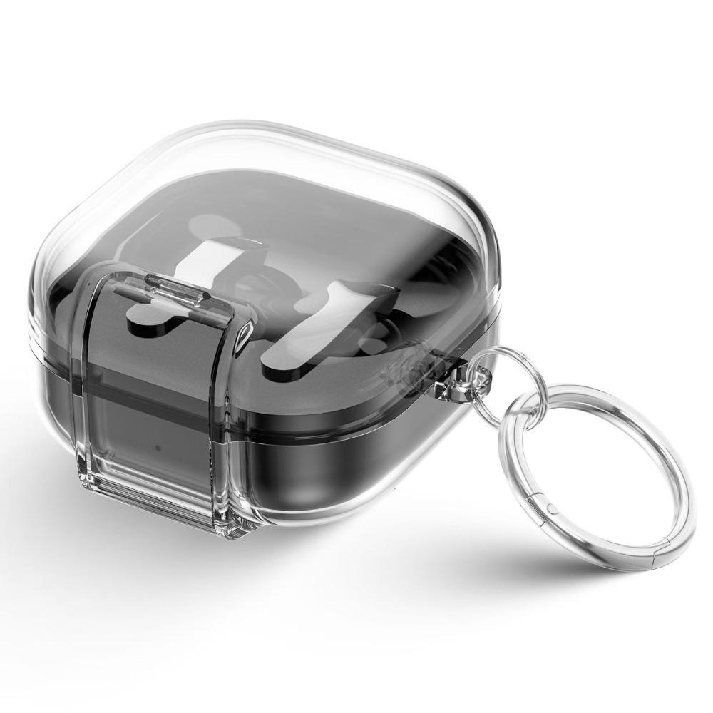 Transparent Earphone Case Full Cover Shell Earbuds Cover for Samsung Galaxy Buds4/4pro Travel