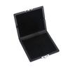 Akozon PU Leather Ver. Black Bassoon Reed Box Case with Throttle and 3 Reeds