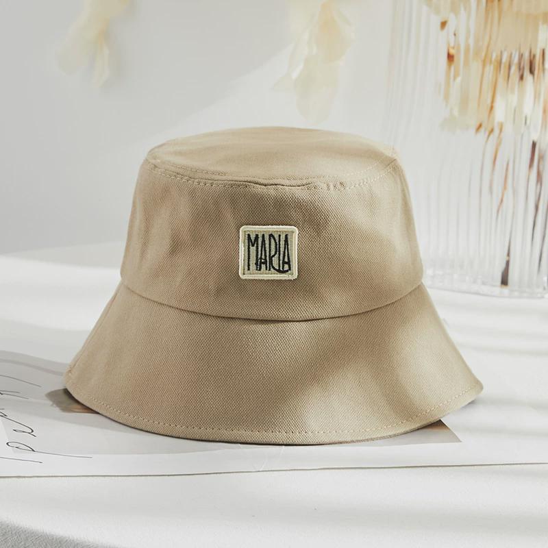 

Новая модная шляпа-патч, модная женская шляпа от солнца, для защиты лица от солнца, весенне-летняя универсальная панама M（56-58cm） хаки