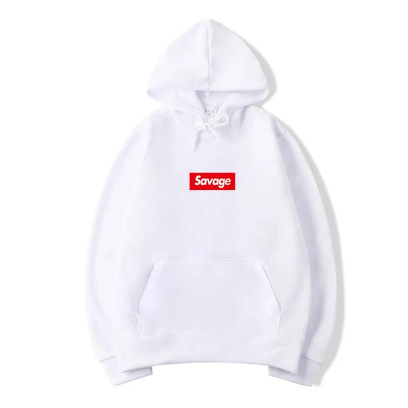 Herren- und Damen-Hoodies der Wildmarke Hip-Hop Streetwear Skateboarding Harajuku Sweatshirts Pullover mit Buchstabenaufdruck