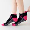 5 Pairs Men's Cotton Ankle Socks Athletic Cushioned Performance Socks Moisture Wicking Breathable Running Socks