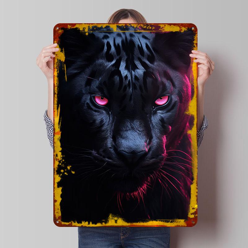 Vibrant Watcher Tin Plaque Poster Customized Wall Art Retro Vintage Metal Signs for Man Cave Home Decor Office Decoration Room