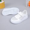 Tenisowe trampki dziecięce letnie nowe chłopięce dziewczęce buty sportowe codzienne buty deskorolkowe siatkowe oddychające miękkie podeszwy dziecięce małe białe buty