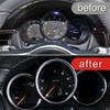 For Porsche Macan 2014- Car Styling Center Console Dashboard Frame Decorative Trim Automotive Interior Accessories Stickers
