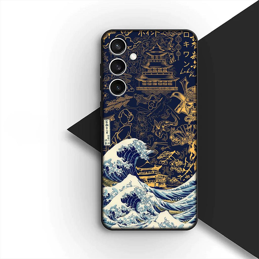 Casing for Apple iPhone 17 Pro XS Max Air 6 7 8 Plus 5 + SE 2022 SE2 16E Phone Cover Protective Case The Great Wave of Kanagawa