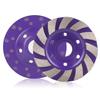100mm*5mm Diamond Segment Grinding Wheel Disc 6 Holes For Marble Concrete Stone
