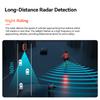 iGPSPORT SRmini Radar Tail Light Smart Rear Bike Light Brake Warning IPX7 Waterproof Cycling Taillight 7 Light Modes Tail Lamp