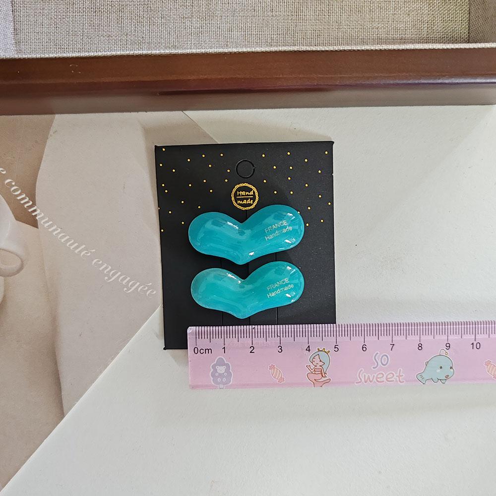 

2 шт. Модные заколки для волос в форме сердца, боковые зажимы для волос для женщин, девушек, детей, детский подарок, аксессуары для волос для вечеринки, головной убор, украшение