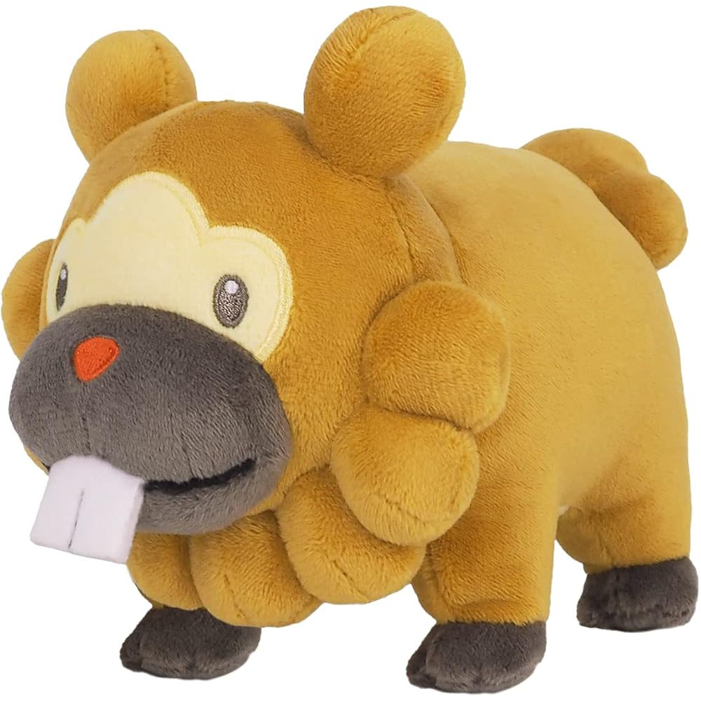 Sanei Boeki Pocket Monsters All Star Collection Bippa Plush Toy 13.5cm W13×D20 Soft Toy