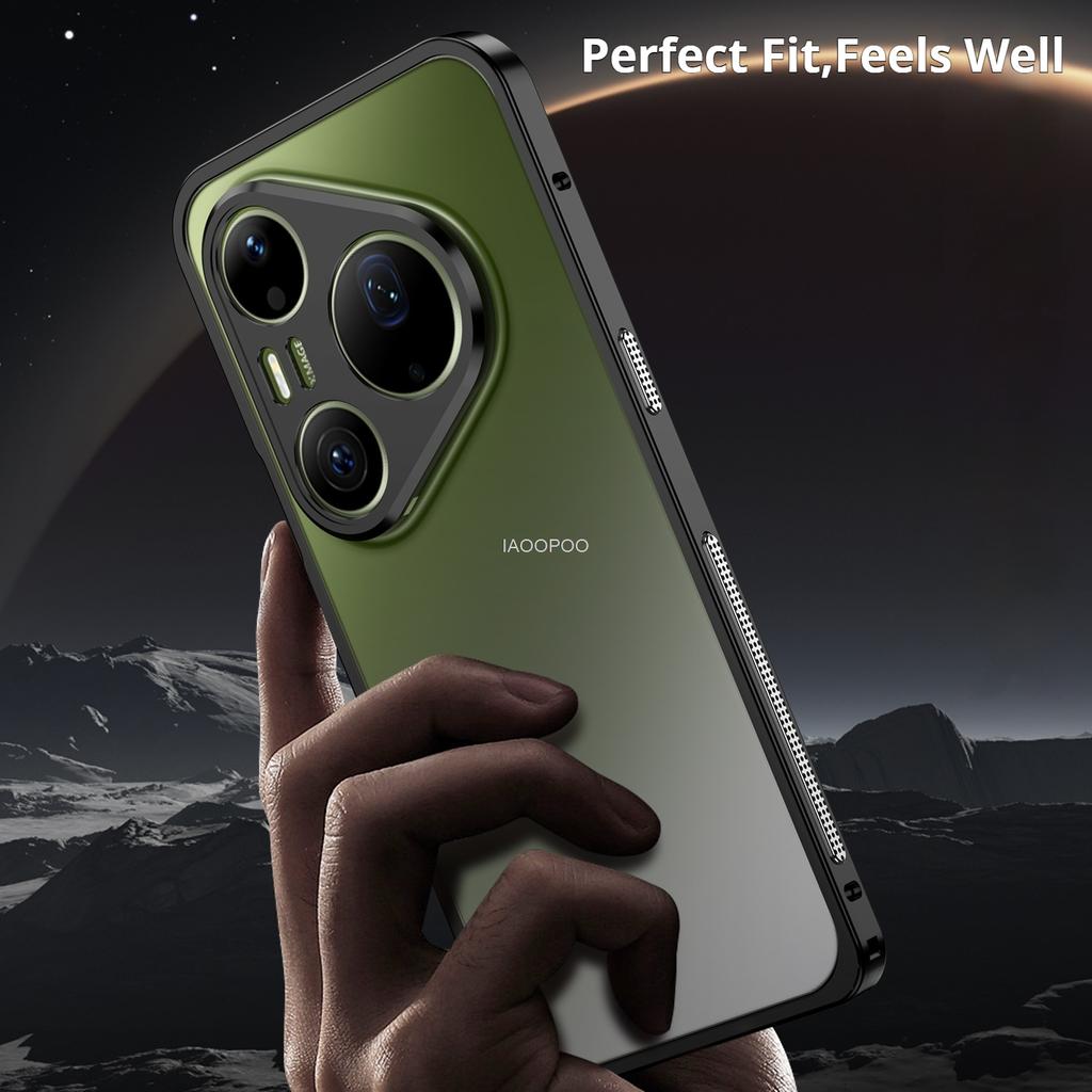 Fashion Aluminum Metal Frame Bumper Case For HUAWEI Pura 90 Pro Max Pura 80 Ultra Thin Light Weight