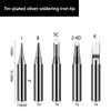Soldering Iron Tips 5packs 900M-T Series K/SK/B/I/IS/1C/2C/3C/4C/2.4D/3.2D Lead-Free Welding Head BGA Soldering Tool Accessories