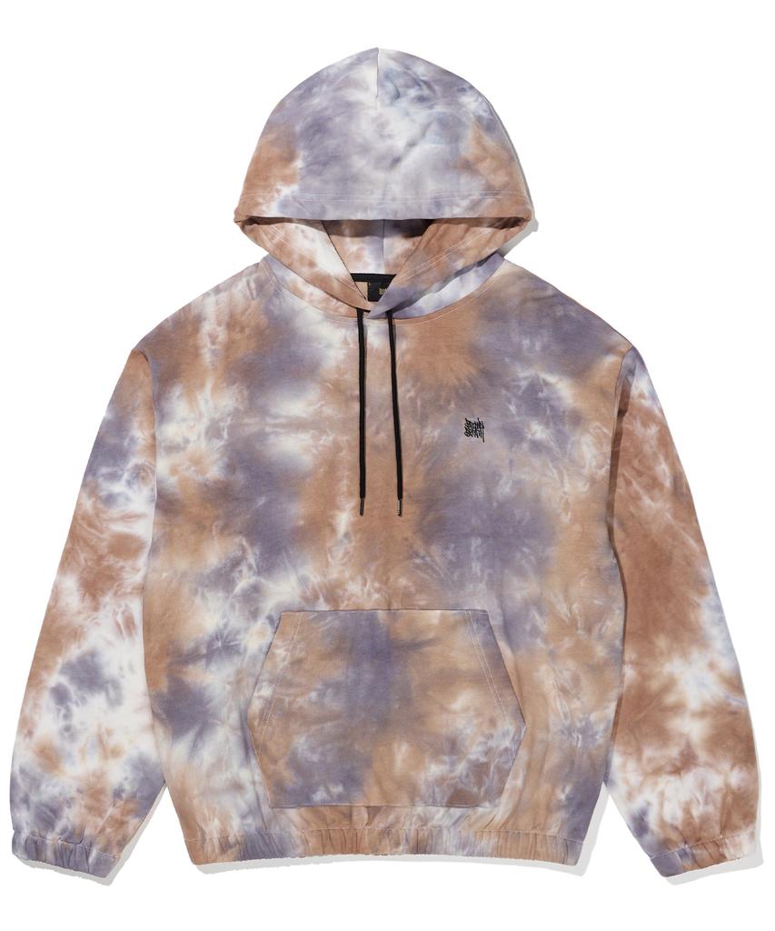 Tie-Dye Hoodie - Beige