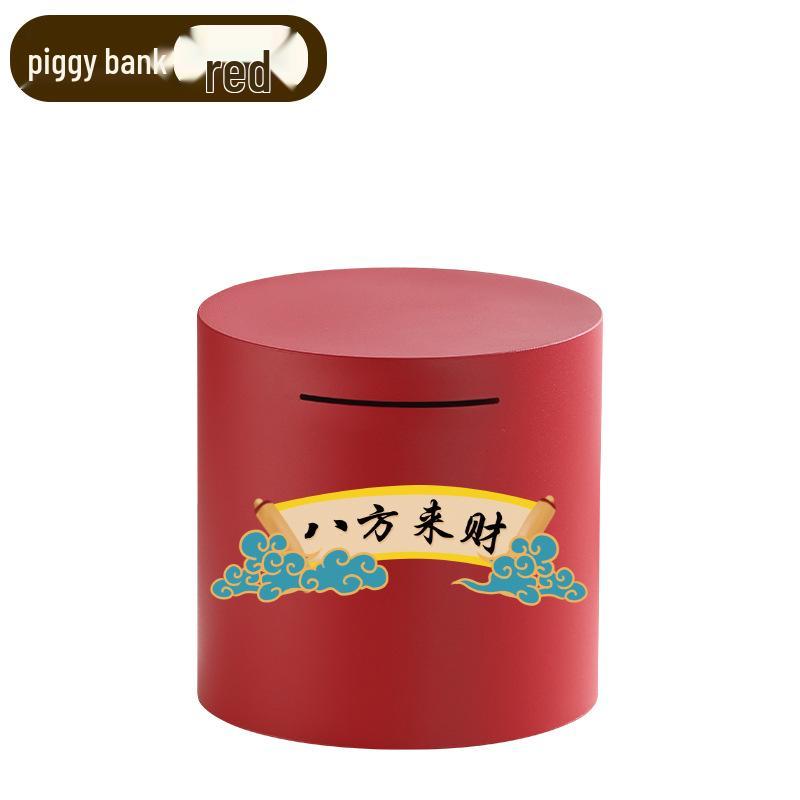 2025 Ulusal Trend Tarzı Kırılmaz Kumbara - Yetişkinler ve Çocuklar İçin - Şanslı Tasarruf, Kalınlaştırılmış Tasarım