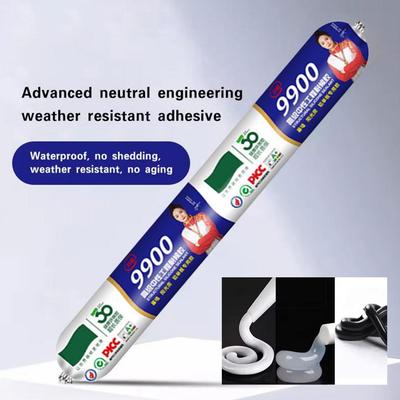 Silicone Adhesive Waterproof Sealant 9900 Door And Window Edge Sealing Glass Adhesive Weatherproof Fast-drying Doors Adhesive