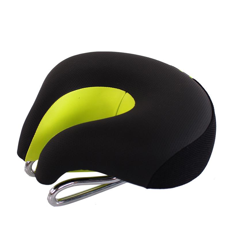 Nuova Sella da Bici Super Morbida Senza Schienale per Mountain Bike - Ispessita, Design Senza Punta, Cuscino Magico Comfort