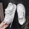 6 platform shoes women's versatile spring new niche casual student round head white shoes