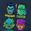 Universal Monsters Childrens/Kids Wolfman Heads T-Shirt