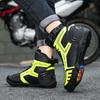 Unisex Motorcycle Boots Large Size Anti-Slip Anti-Collision Protective Riding Sports Shoes for Men Outdoor