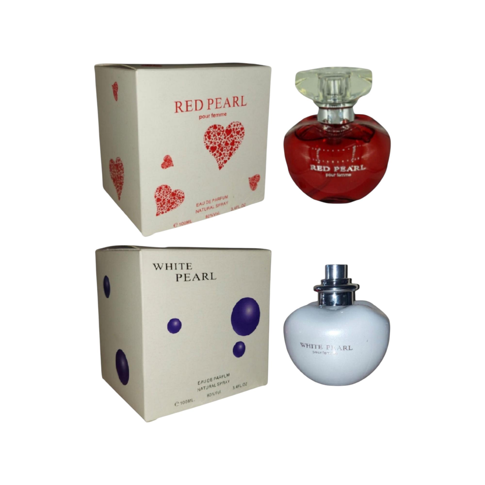 

Червоний та Білий Перли Парфум для жінок - Набір та Окремо 100 ml + 100 ml червоний/білий