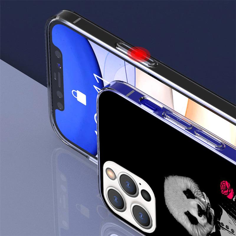 Man Suit Shirt Tie Phone Case For iPhone 17 Air 16 Pro Max 16E 15 + 14 Plus 11 12 13 Mini 7 8 SE Gift Print Cover Fundas 17 Air