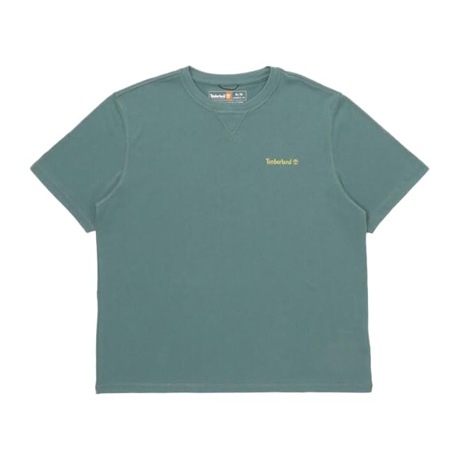 

Timberland Men s Short Sleeve Anti-UV T-Shirt, Sea Pine, Size S (TB0A5YZ7CL61)