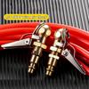 Closed Ball Tire Air Chuck 1/4inch FNPT Durable Closed Flow Tire Inflator Air Car Tire Air Chuck Inflator Pump Valve Connector