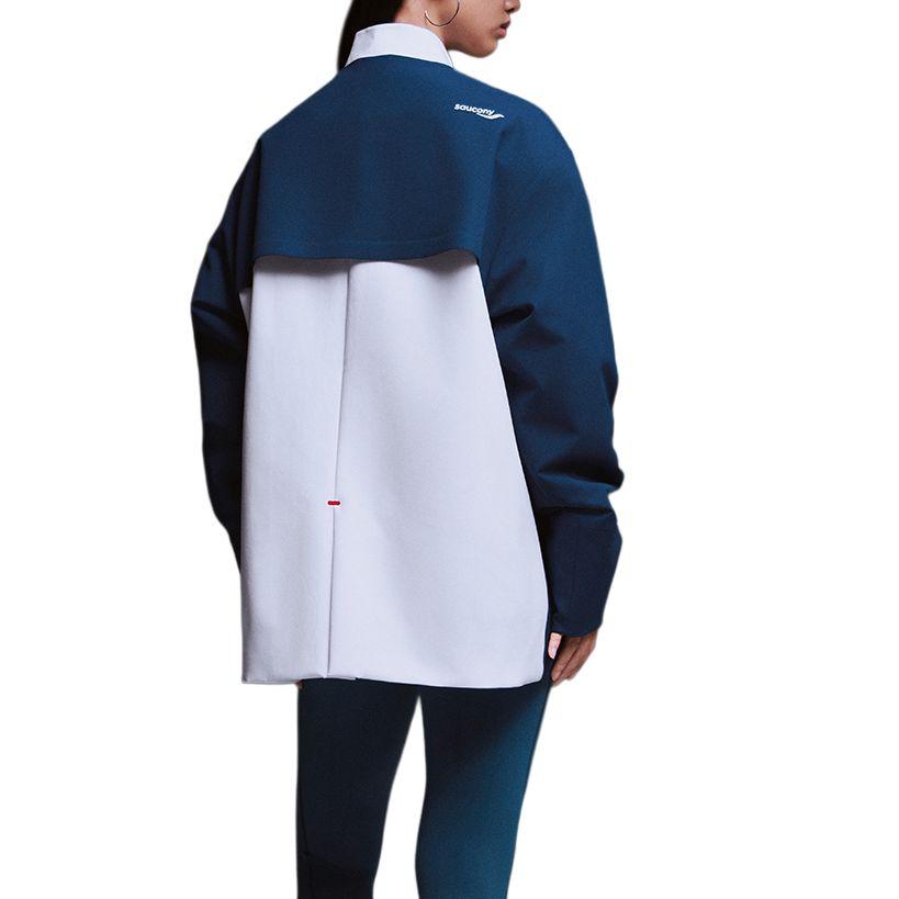 Saucony Urban Lifestyle Series Comfortable Versatile Skin-Friendly Stand Collar Long Sleeve Shirt Unisex Shirts SA3250SH81L-WT049