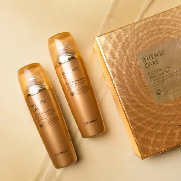 Intense Care Gold 24K Snail Skincare 2-Piece Set