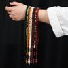 Handmade Arabic 99-Bead Counting Rosary Bracelet for Muslim Prayer