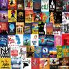 52 Broadway Music Posters Graffiti Stickers Decorate Guitar Suitcase Waterproof Stickers