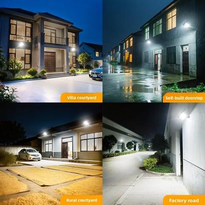 Solar Lights Outdoor with 3 Modes Motion Sensor Super Bright Wall Lamp IP65 Waterproof Street Light for Garden Yard Path Garage