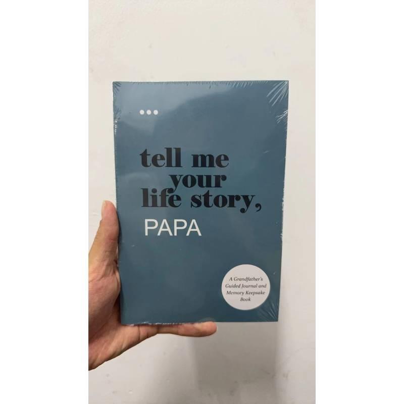 Want Dad I To Hear Your Story Heirloom Edition Notebook Diary Journal Record