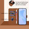Wallet Case for Phone - Leather/PU, Brown, With Lanyard