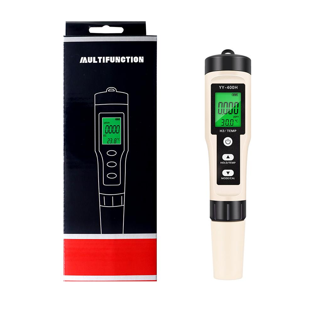 

Цифровой детектор-тестер качества воды на ионы водорода 0-2400 ppb H2/измеритель температуры YY-400H АТС для лаборатории, питьевой воды