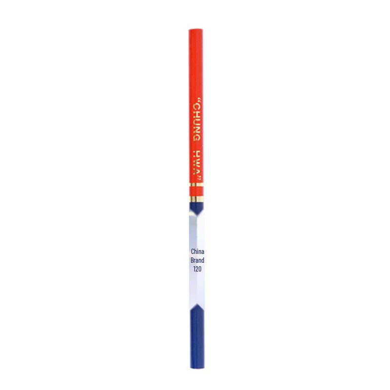 

Shanghai Dual-Tone Red/Blue Carpenter Pencil - All Red, Wooden Construction Marking Tool HB