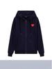 Autumn Winter Japanese Trendy Loose Cardigan Hoodie with Embroidery for Couples