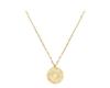 Winter Fashion Sweater Niche: Daisy & Seashell Pendant Necklace in White Titanium Steel