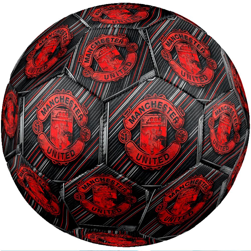 Manchester United Theme Soccer Ball Size 5 Soccer Ball Soft Touch Professional Training Football for Outdoor Sports