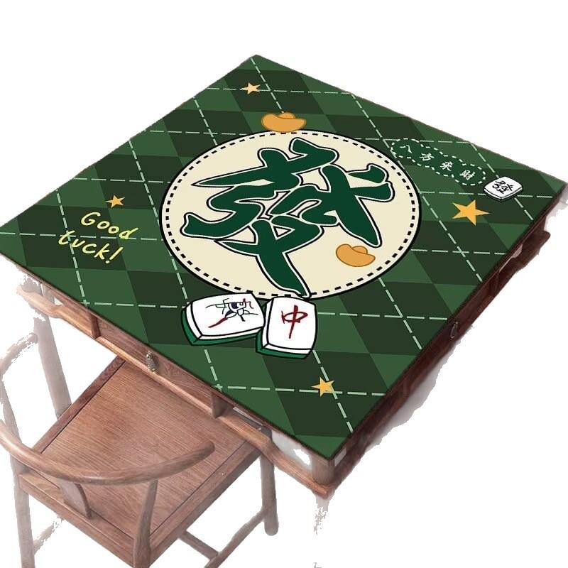 Anti-Rutsch-Tischmatte im chinesischen Stil für Mahjong & Poker - Design mit acht Unsterblichen aus Kieselgur