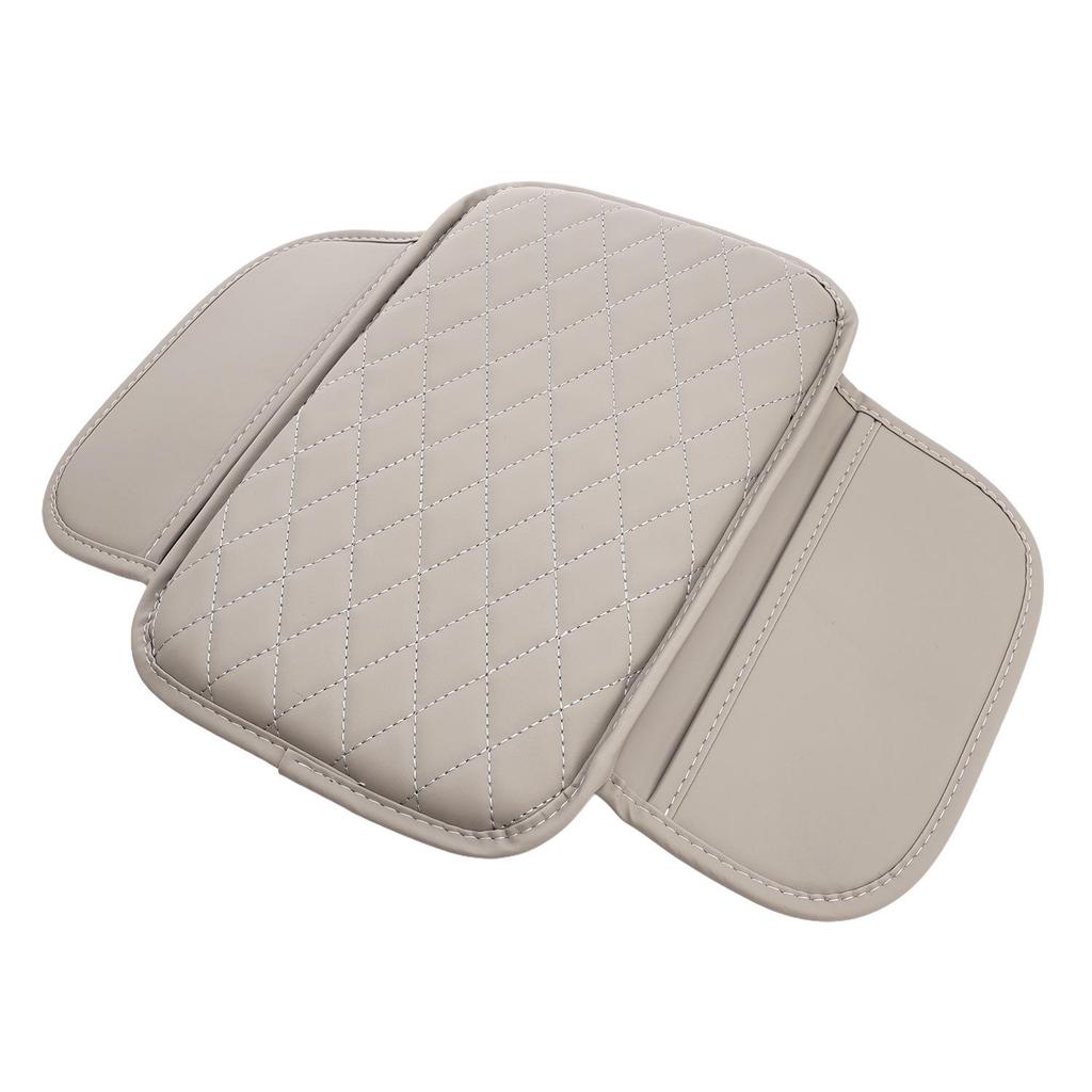 Car Armrest Pad with Side Pocket Storage