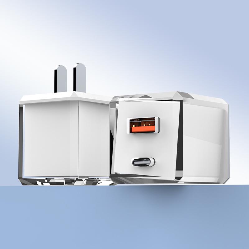 20W PD Fast Charger for iPhone 14 - 3C Certified Flash Charging Head