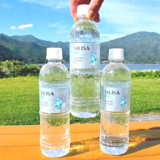 Rich in Silicic Acid for Daily Hydration – Mineral Water – Nikkenkyo SILISA Natural Mineral Water (2 Cases, 48 Bottles)